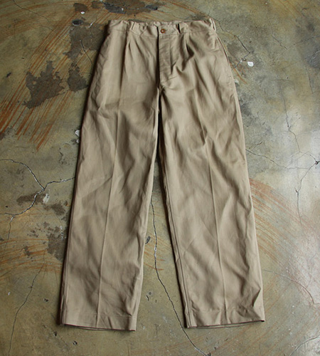 50`s French Army M-52 Chino Trouser - Dead Stock (32,34)]