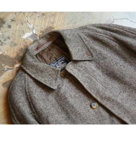 Burberry Prorsum Irish Tweed Balmacan Coat - Vintage Model (100)]