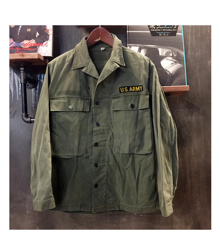 WWII 40`s U.S Army HBT 13 Star Button Jacket (95,100)]