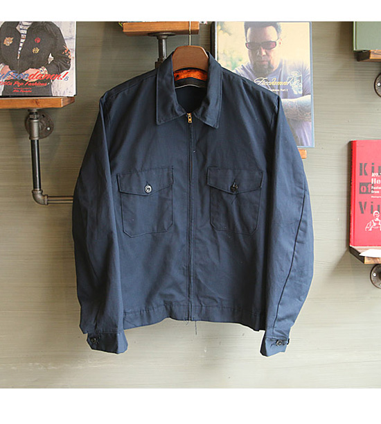 70`s RED KAP Mechanic Work Jacket (105)]