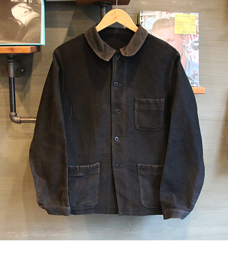50`s French Moleskin Chore Jacket (95)]