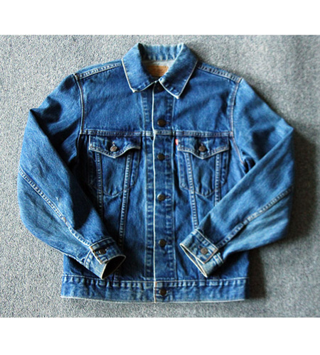 80`s Levi`s 75505 0217 3rd Trucker Jacket (95)]