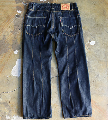 Junya Watanabe Man x Levi`s 505 Indigo Denim Pants (32)]