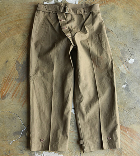 50`s~60`s French Army Motorcycle Pants (32)]