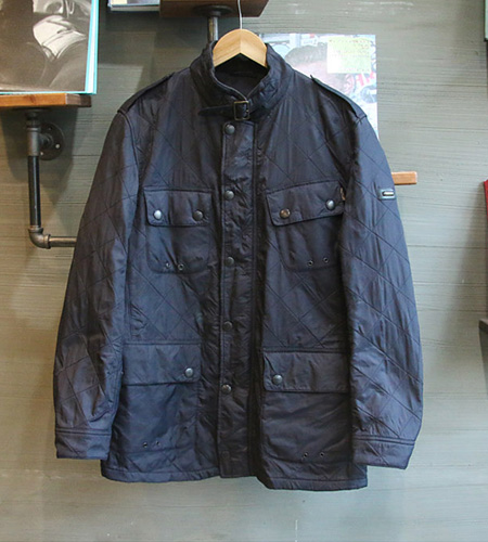 Barbour quilted biker jacket hotsell