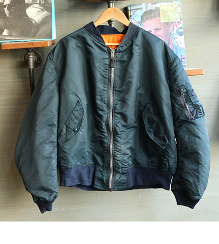 90`s Alpha MA-1 Flight Jacket, MIL-J-82790J (110)]